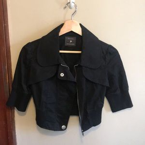 Black Crop Jacket ⚡️